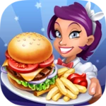 Logo of Cooking Stars Restaurant Game android Application 