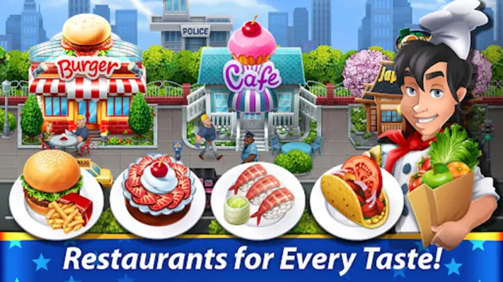 Cooking Stars Restaurant Game android App screenshot 9