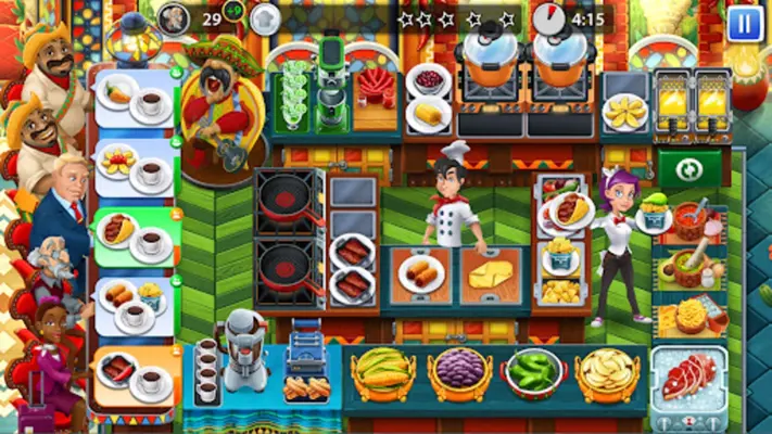 Cooking Stars Restaurant Game android App screenshot 6